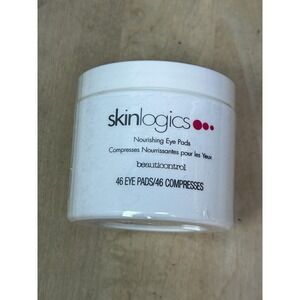 Skinlogics Nourishing Eye Pads 46 Count Beauticontrol Witch Hazel Cucumber USA